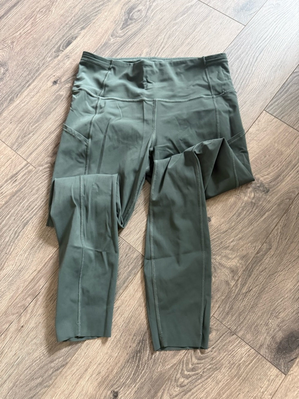 Lululemon Green Leggings size 8